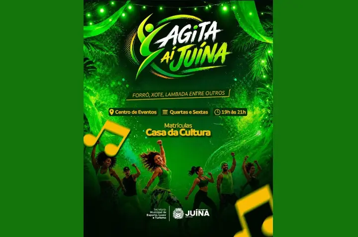 Agita aí Juína promove aulas de dança para toda a comunidade