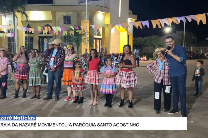 Arraiá da Nazaré 2026 promete noite de alegria, partilha e confraternização.