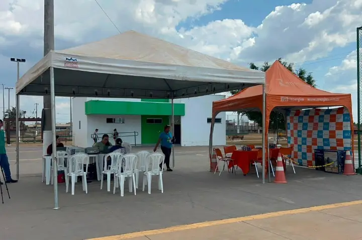 Assistência Social e Energisa realizam ação com troca de equipamentos, Cadastro Único e cinema no Módulo 6