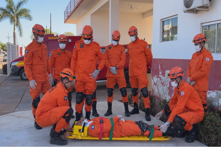 Bombeiros realizam nivelamento operacional para aprimorar atendimento pré-hospitalar em Juína