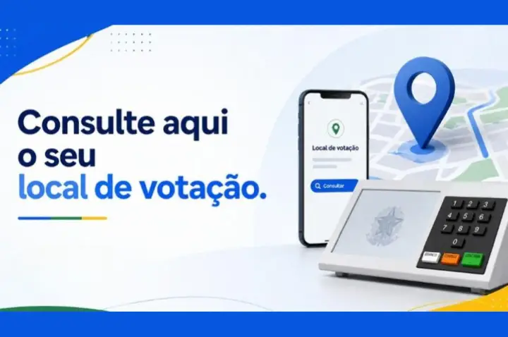 Consulte o seu local de votação