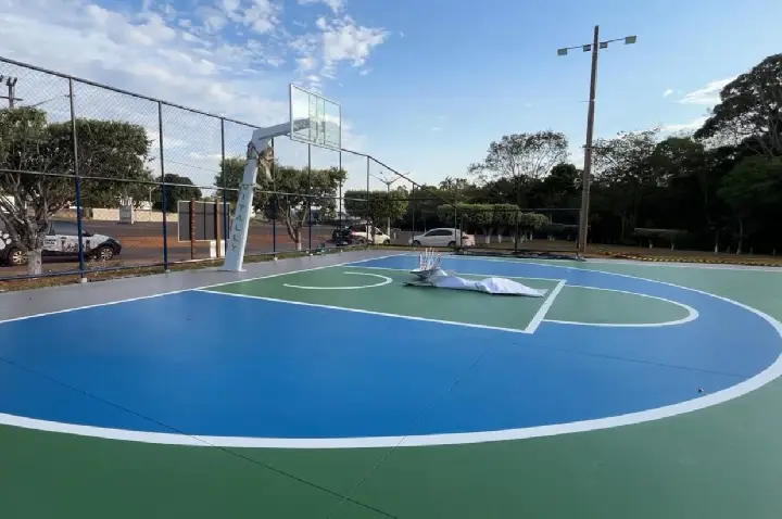 Esporte de Juína ganha nova quadra de streetball e primeira Copa da modalidade