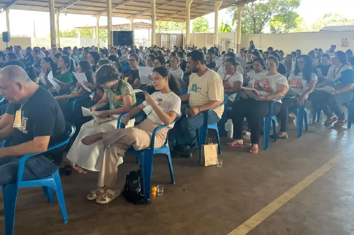 Formação diocesana fortalece a Iniciação à Vida Cristã e reúne catequistas e agentes da liturgia em Juína