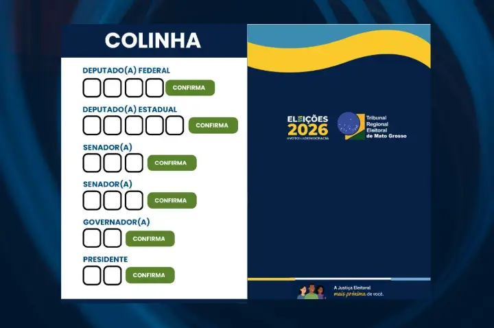 Justiça Eleitoral recomenda colinha de papel para eleitor lembrar números dos candidatos