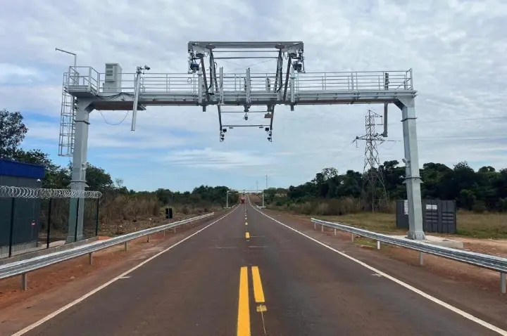 Pedágio Free Flow permite cobrança proporcional ao trecho percorrido em Mato Grosso