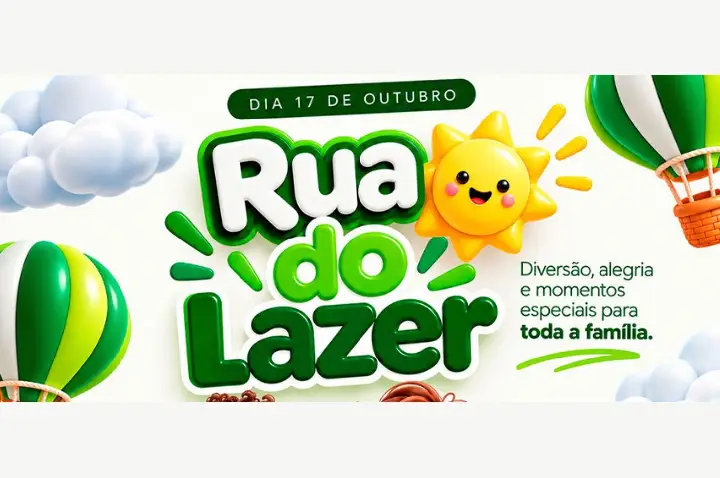 Prefeitura de Juína promove Rua do Lazer com programação especial neste sábado (17.09)