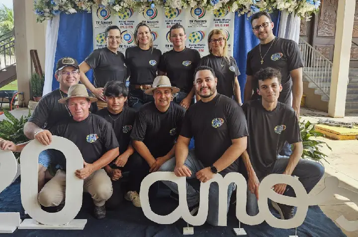 Rádio Maria de Nazaré celebra 20 anos de história com almoço festivo e encontro com ouvintes