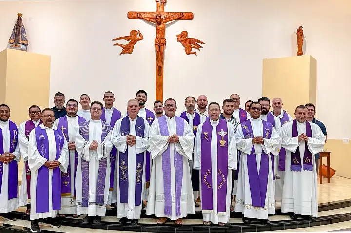 Retiro do clero da Diocese de Juína destaca vida interior, fraternidade e centralidade de Cristo