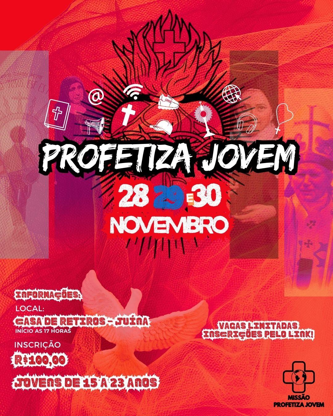 Inscrições abertas para o Profetiza Jovem em Juína