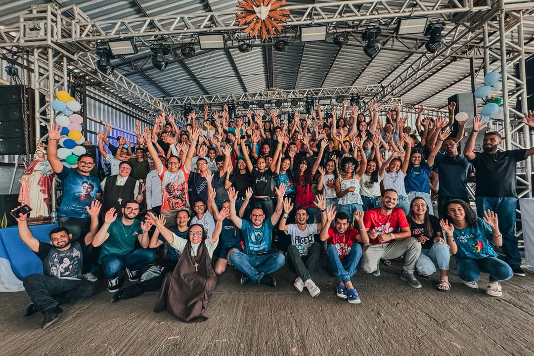Juventude da Diocese vive dias de fé e alegria no DNJ 2025 em Juína