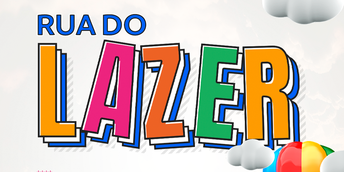 Rua do Lazer acontece neste domingo com muitas atrações para as crianças