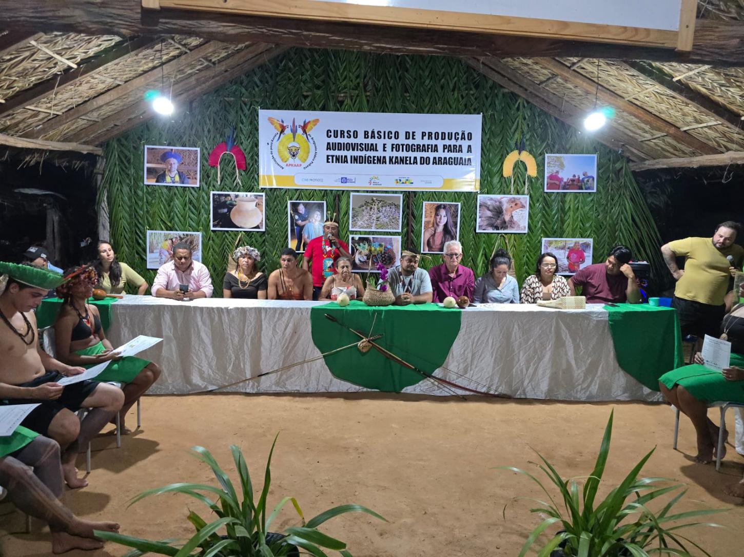 Etnia Kanela do Araguaia Forma 14 Novos Comunicadores Indígenas Em Curso Ministrado por Juinenses Com Recursos da Lei Paulo Gustavo