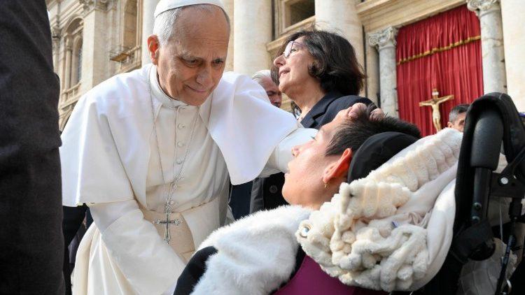Dia Mundial do Doente, Leão XIV convida a “amar carregando a dor do outro”