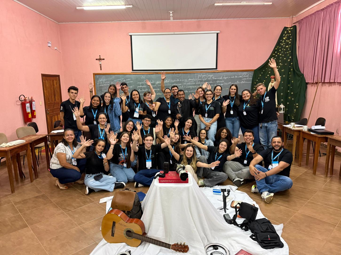 II Encontro Diocesano da Pascom reúne comunicadores para formação e espiritualidade em Juína