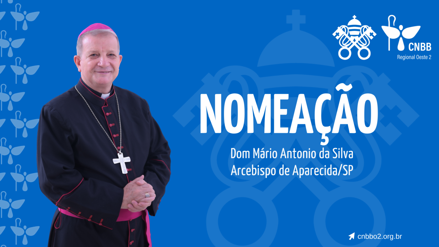 Papa Leão XIV nomeia Dom Mário Antônio da Silva como novo arcebispo de Aparecida (SP)