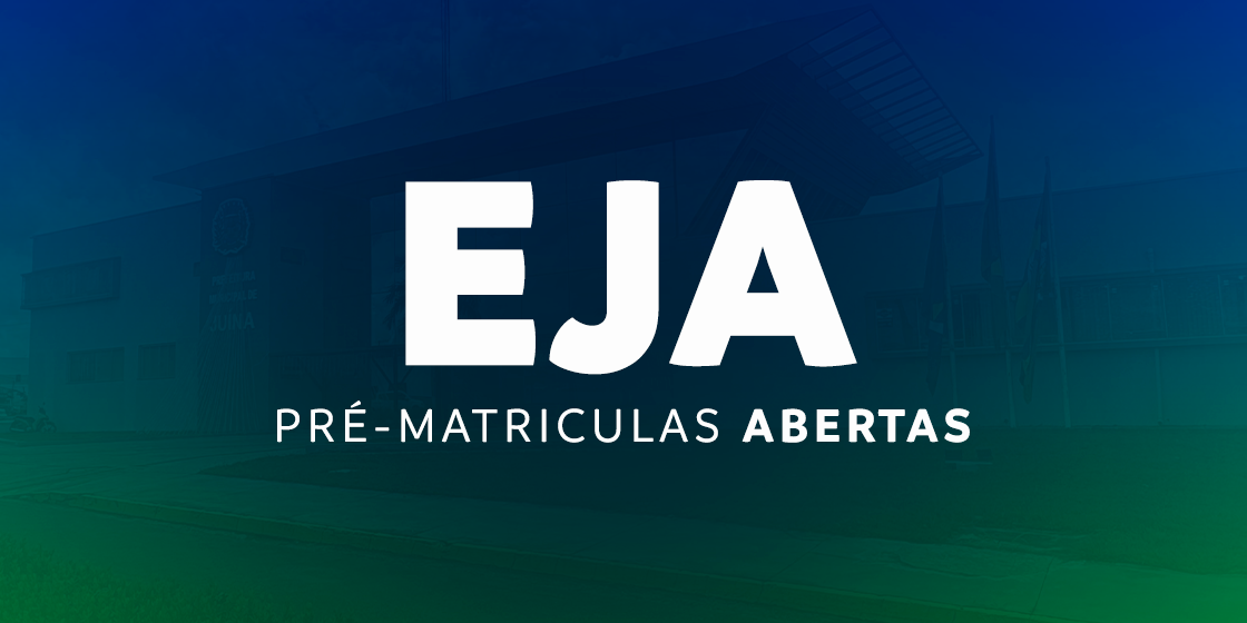 Prefeitura abre pré-matrículas para Educação de Jovens e Adultos do 1º ao 5º ano em Juína