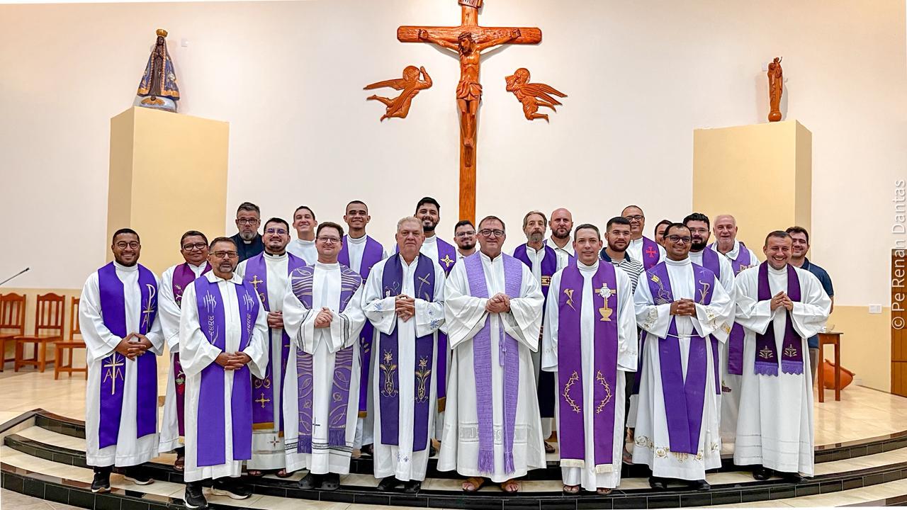 Retiro do clero da Diocese de Juína destaca vida interior, fraternidade e centralidade de Cristo