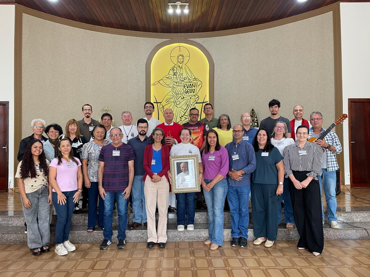 Encontro do Regional Oeste 2 fortalece formação litúrgica e catequética com participação da Diocese de Juína