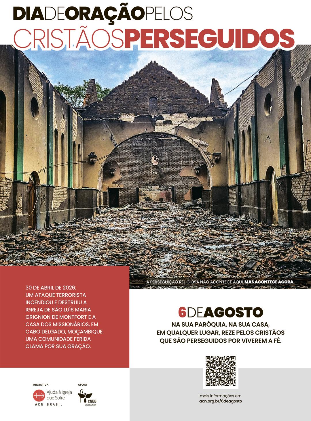 Cartaz Oficial do Dia de Oração pelos cristãos perseguidos 2026