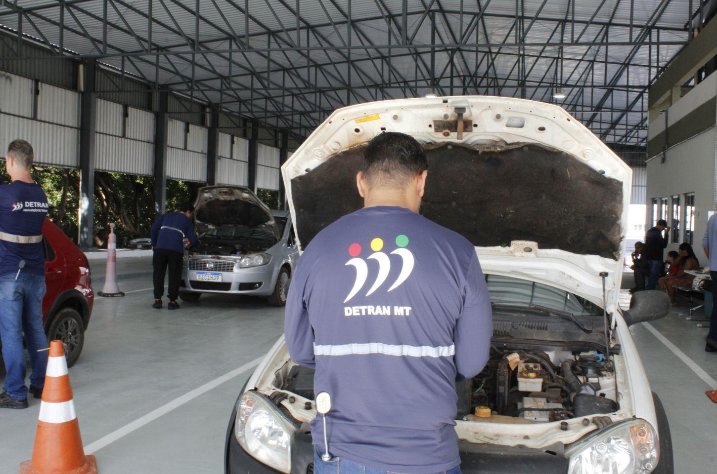 Detran-MT altera temporariamente horário de vistoria veicular