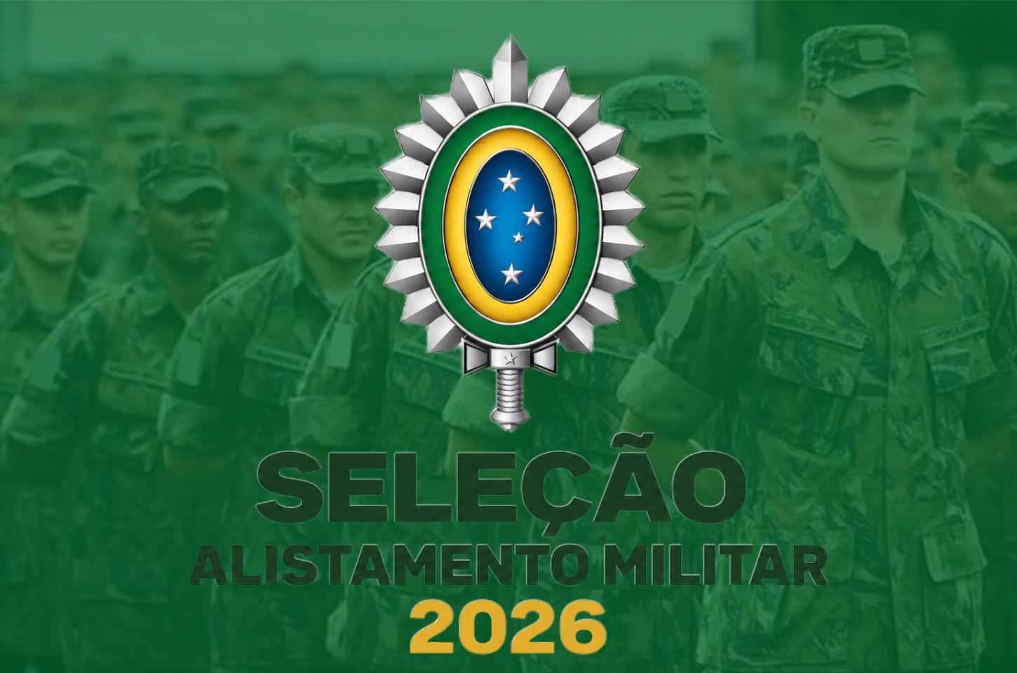 Jovens alistados devem participar da Seleção Geral do Serviço Militar em outubro, em Juína