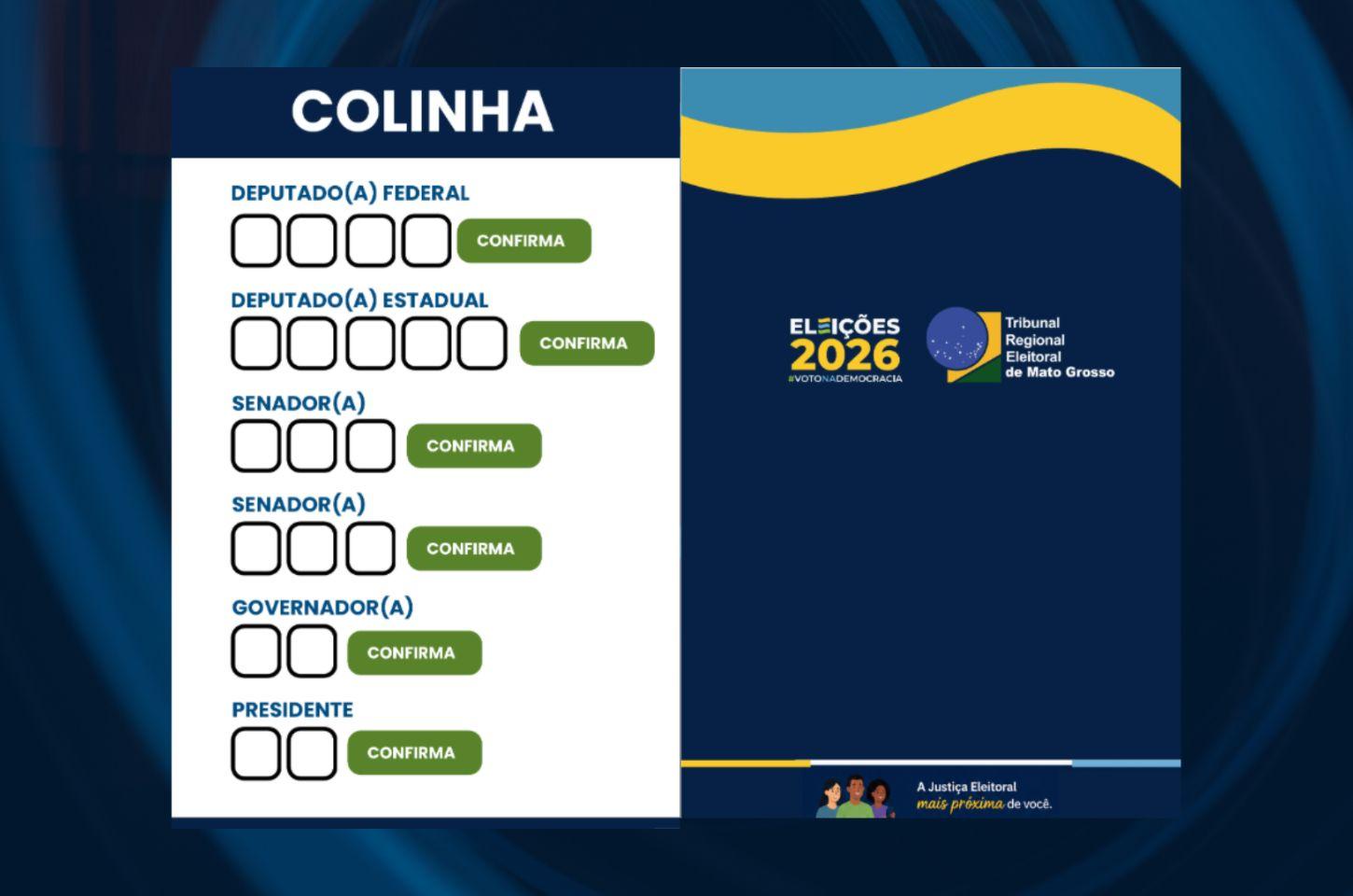 Justiça Eleitoral recomenda colinha de papel para eleitor lembrar números dos candidatos