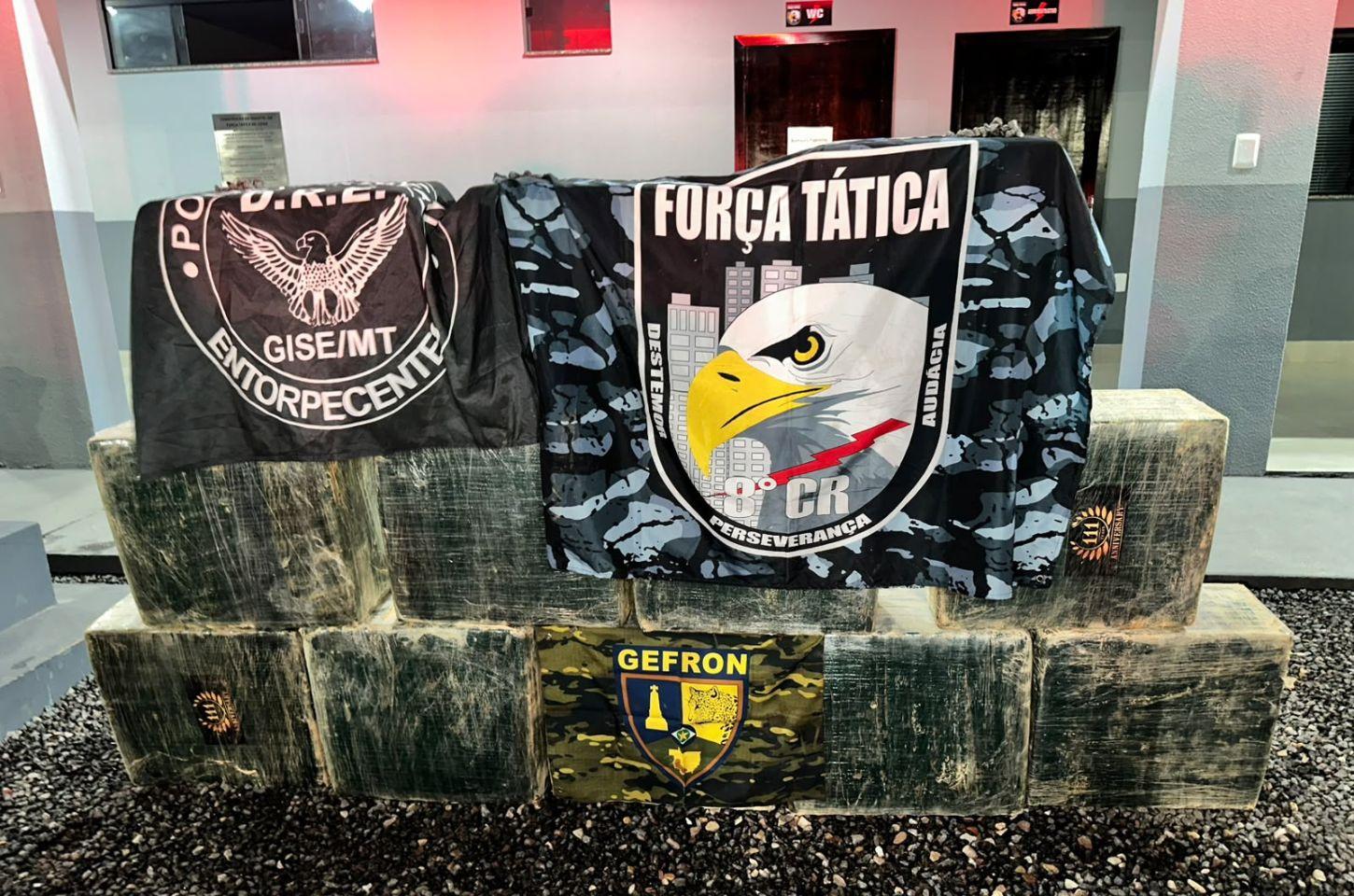 Operação apreende cerca de 500 kg de cocaína em pista clandestina no interior de MT
