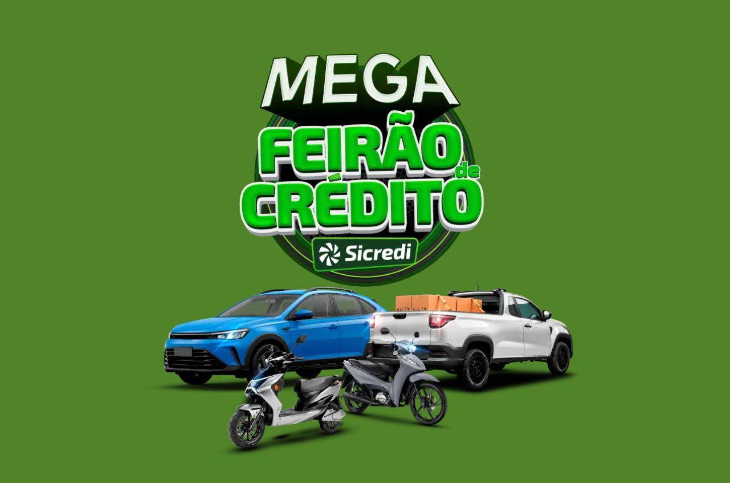 Mega Feirão de Veículos do Sicredi começa hoje em Juína